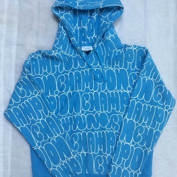 Champion Bubble Letter Hoodie 